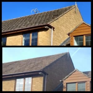 Roof cleaning in Bicester