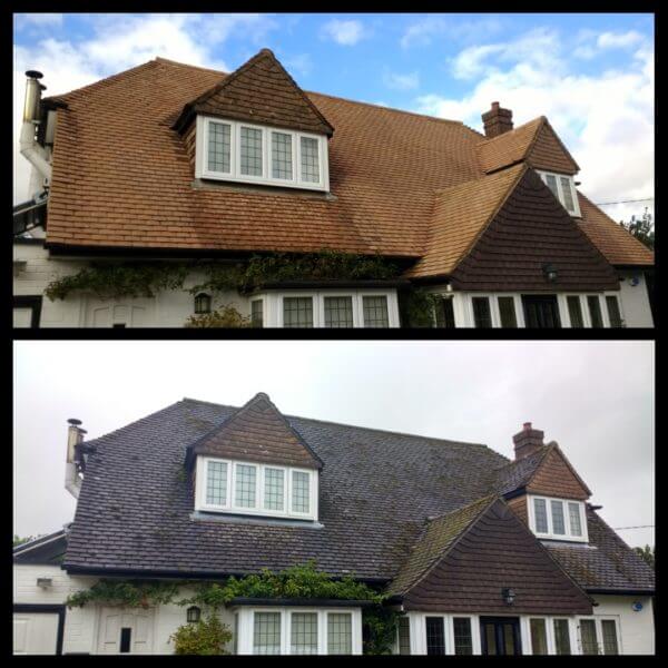 Sevenoaks roof clean