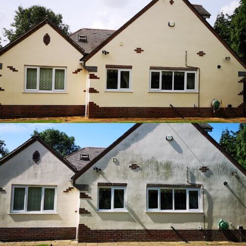 Monocouche Render cleaning in Pembroke