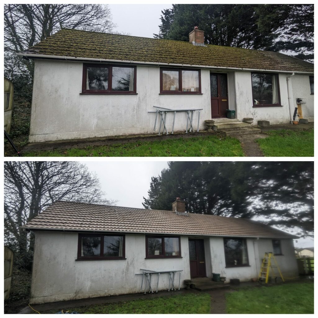 roof cleaning wales