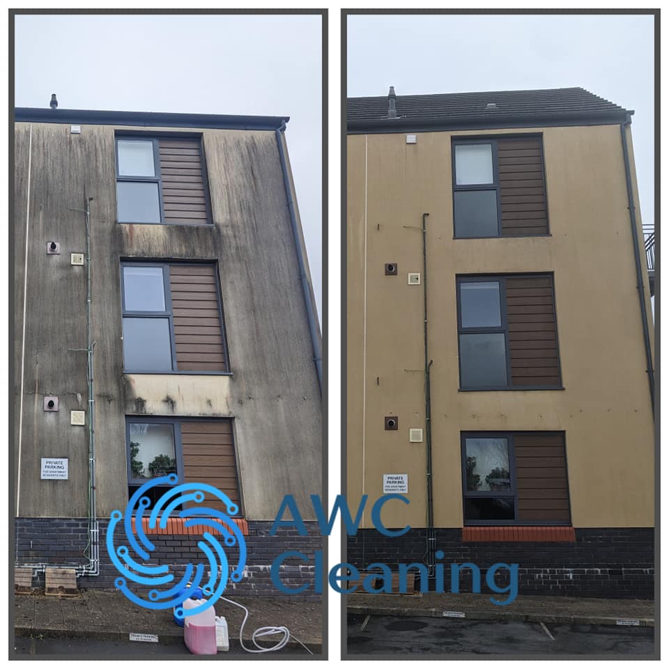 render cleaning swansea
