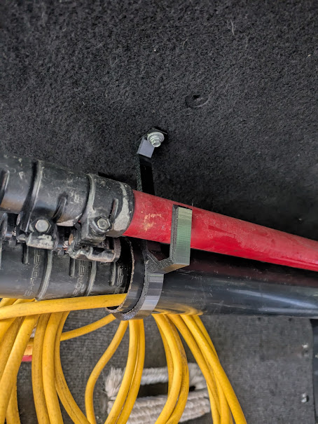 pole and hose hanger